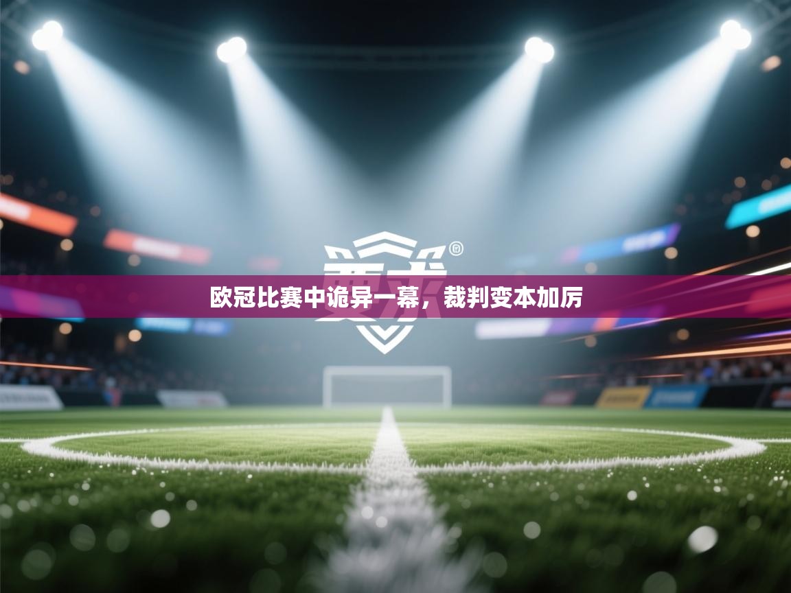 欧冠比赛中诡异一幕,裁判变本加厉 第2张